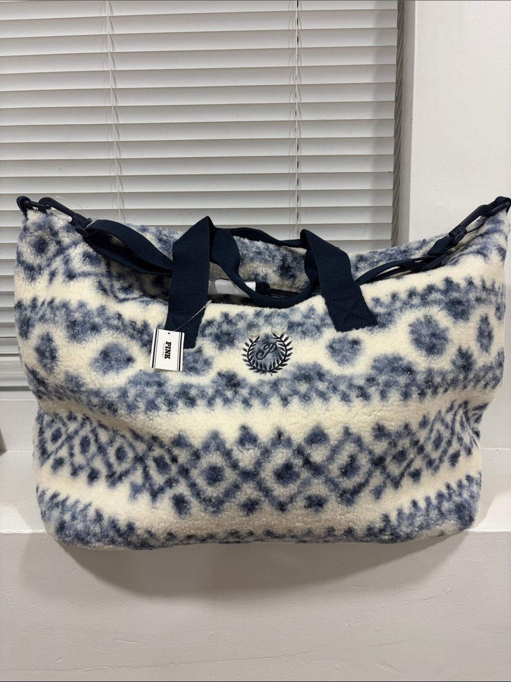 ✨ PINK Cozy Sherpa Leopard Print Oversized Tote Bag ✨
